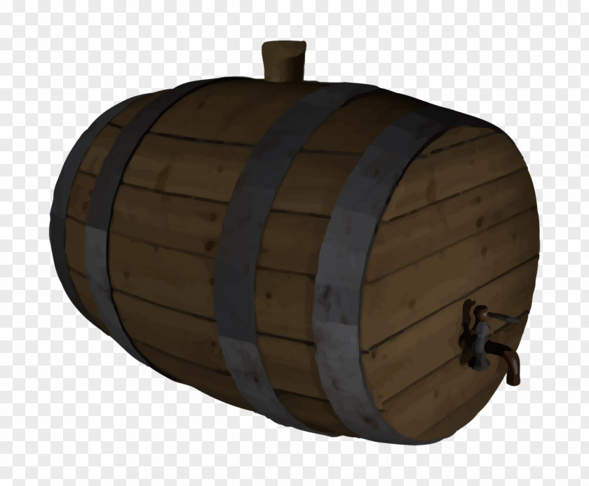Container Beer Wine Cask Ale Barrel PNG