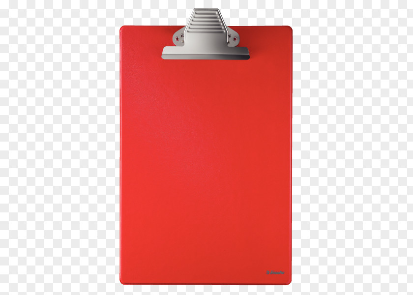 Spone Paper Clipboard Esselte Red Washer PNG