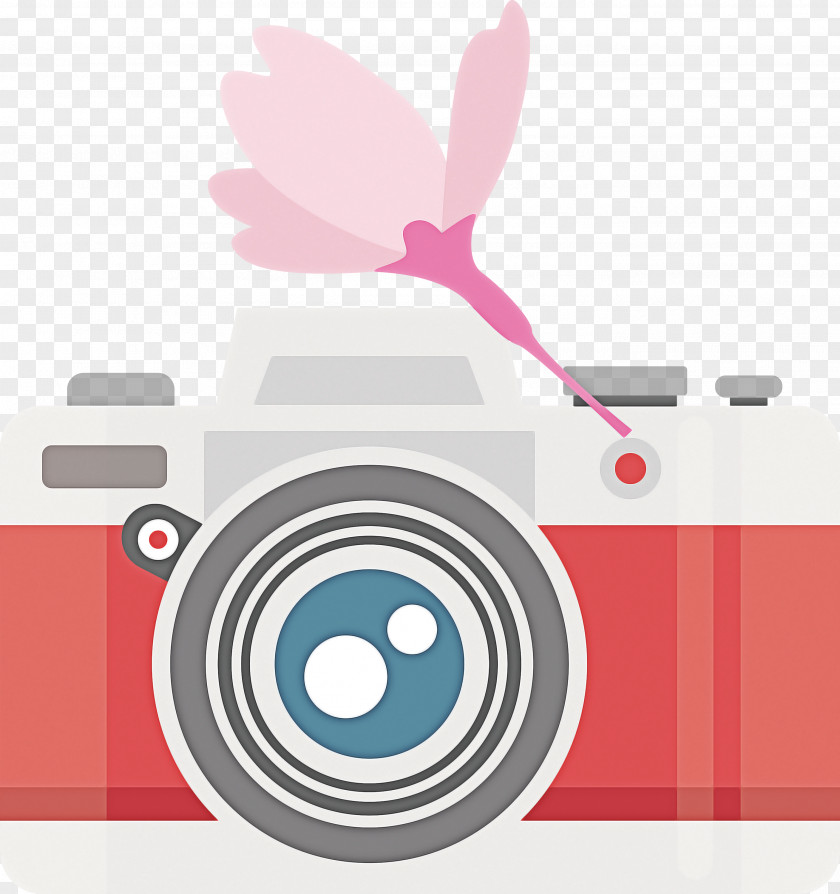 Camera Flower PNG