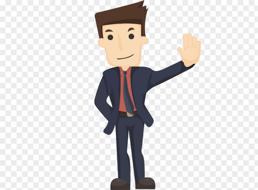 Business Cartoon Sales PNG