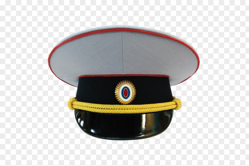 Cap Peaked Police Hat Uniform PNG