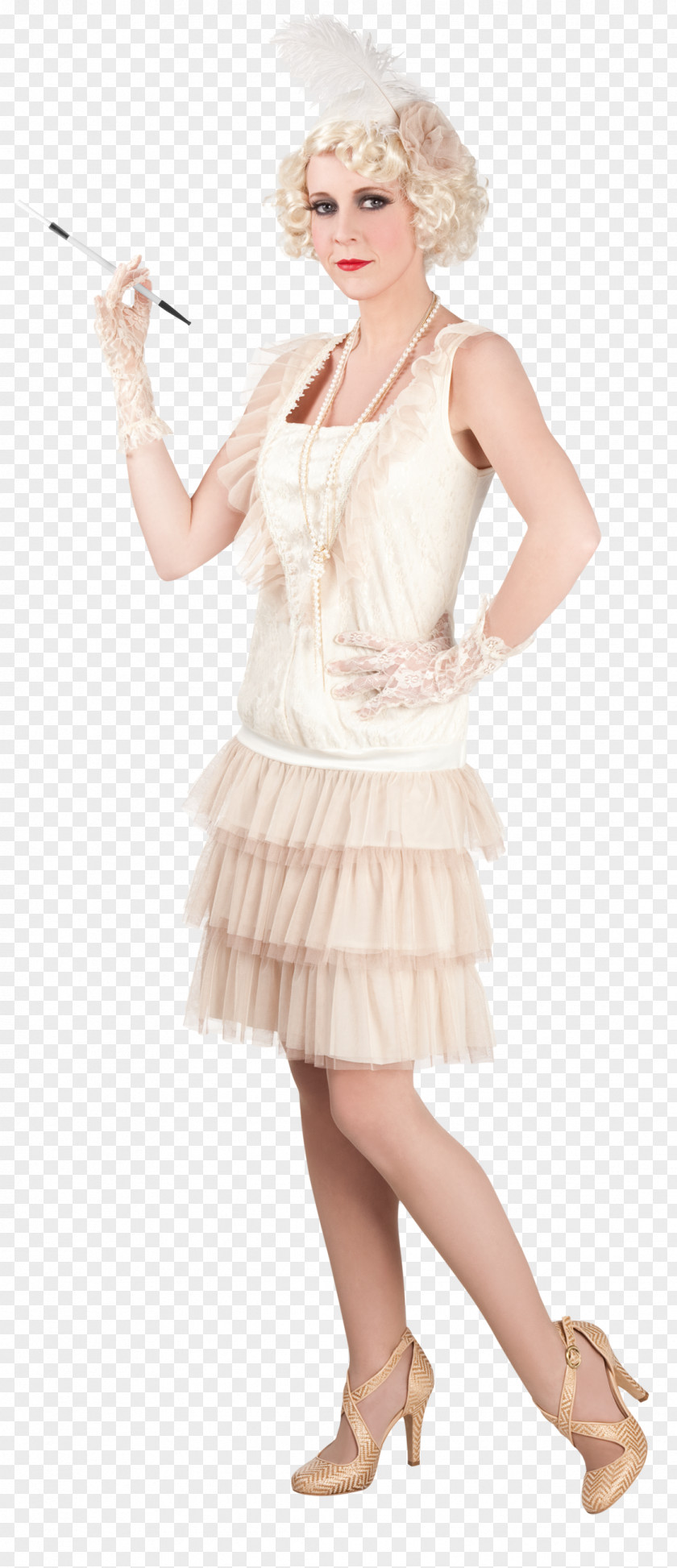 Dress 1920s Costume Clothing Années Folles PNG