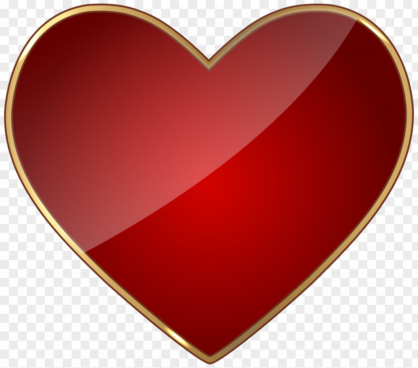 Heart Transparent Clip Art Red PNG