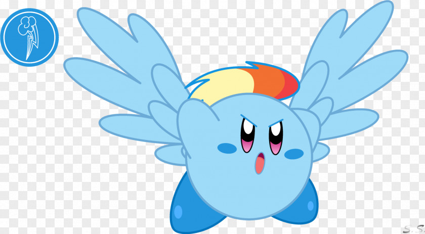 Kirby Rainbow Dash Pinkie Pie Twilight Sparkle Applejack Rarity PNG