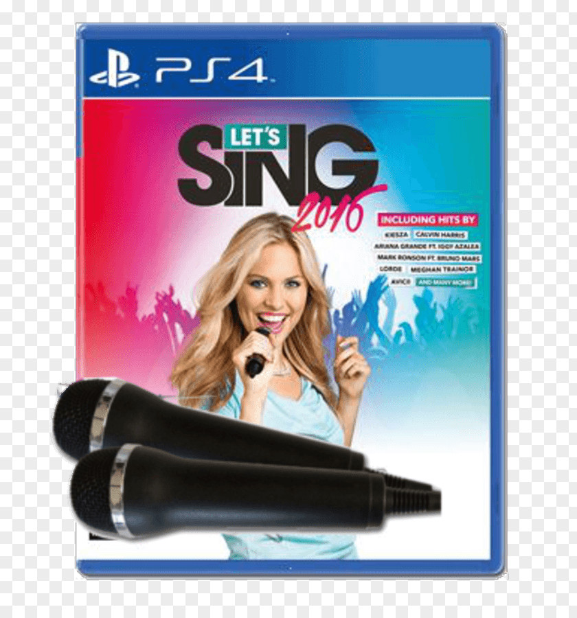 Microphone Let's Sing 2016 Wii PlayStation 4 PNG
