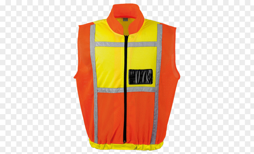 Safety Vest T-shirt High-visibility Clothing Workwear Gilets PNG