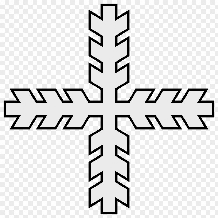 Snowflake Schablone Christmas Decoration Pattern PNG