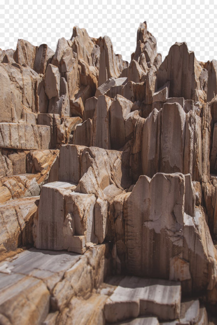 Boulder Landscape Rock Outcrop Formation Bedrock Badlands PNG