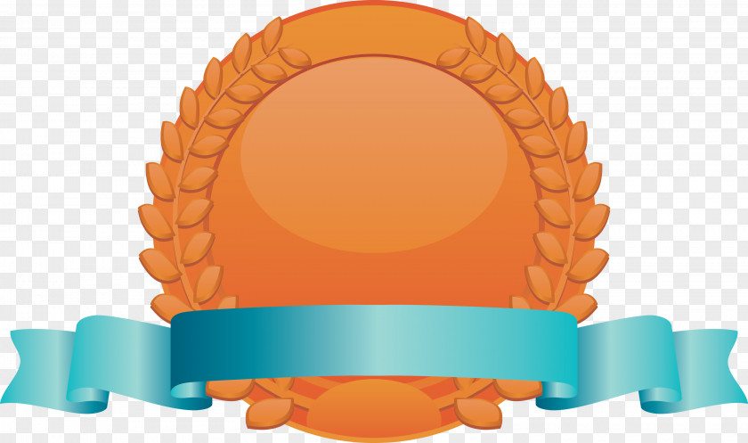 Brozen Badge Blank Award PNG