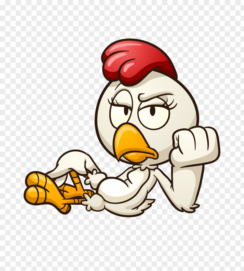 Chick Chicken Cartoon Illustration PNG