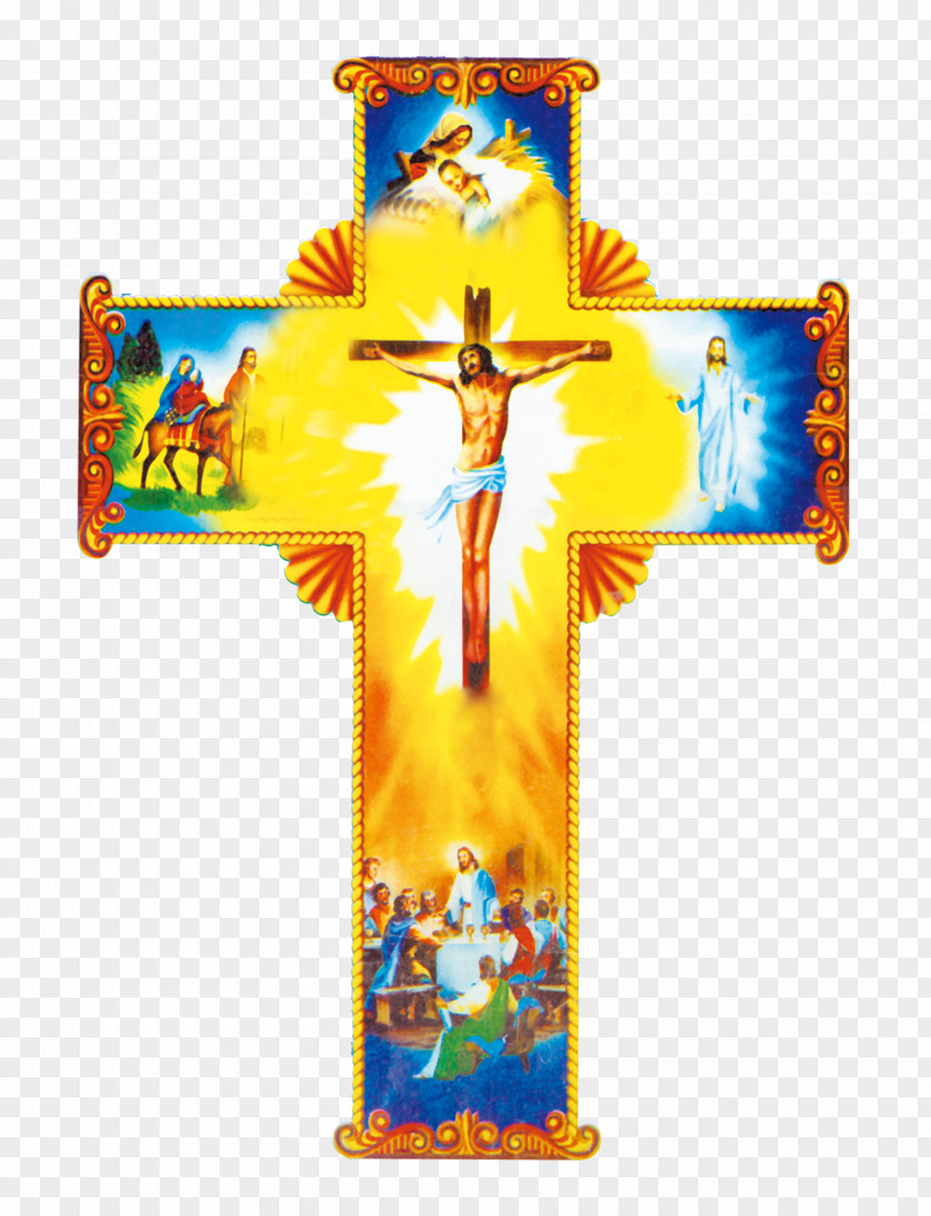 Cross Jesus With The Apprentice Material Christian Crucifixion Of PNG