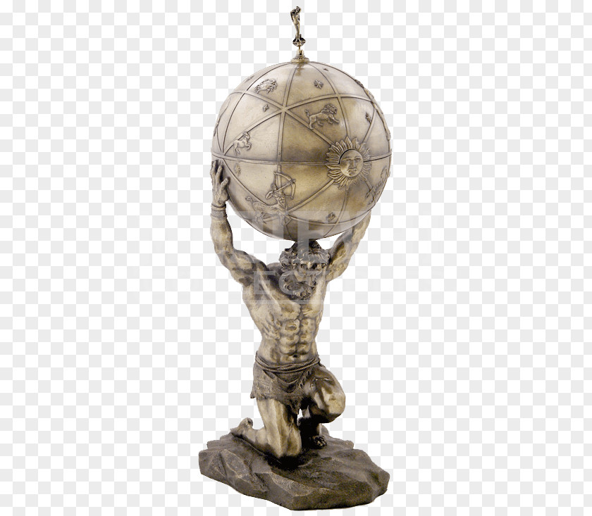 Earth Atlas Sculpture Statue Greek Mythology PNG