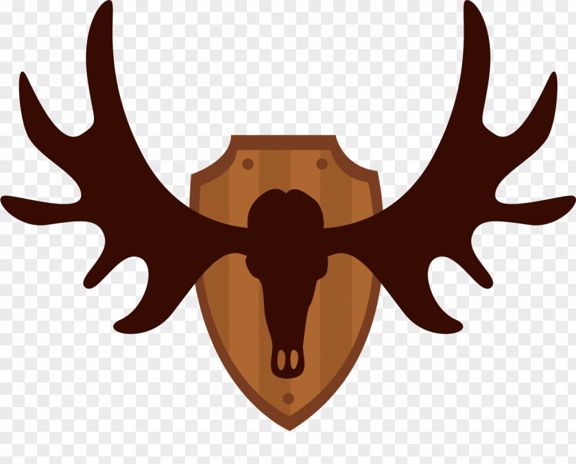 Hunting Deer Reindeer Moose Elk Antler PNG