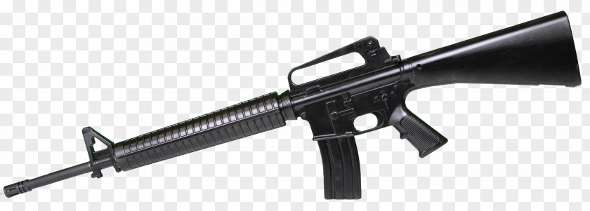 M16 Rifle Assault AK-47 Weapon PNG rifle Weapon, USA assault , black clipart PNG