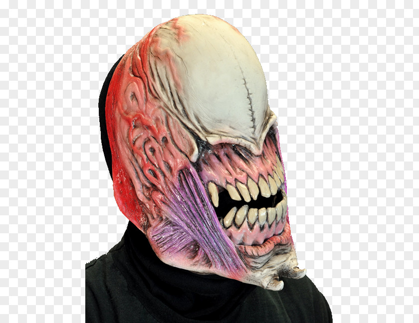 Mask Ad Alien Horror Mouth Halloween PNG