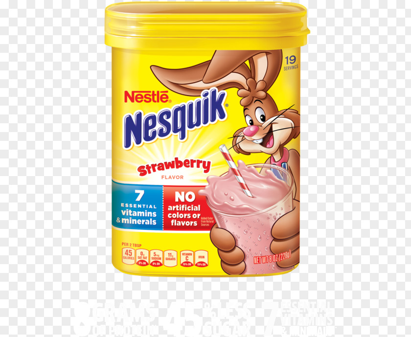 Milk Drink Mix Chocolate Breakfast Cereal Nesquik PNG