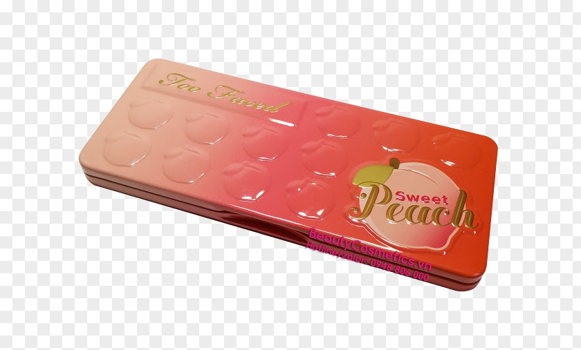 Praying Mat Too Faced Sweet Peach Eye Shadow Palette Color PNG