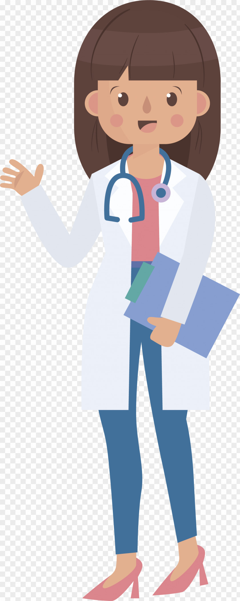 Qi Bang Children's Doctor Physician Medicine Euclidean Vector PNG