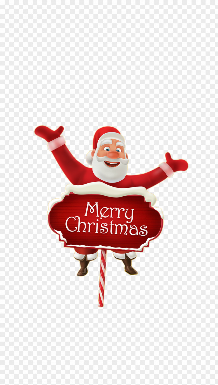 Santa Claus Christmas Illustration PNG