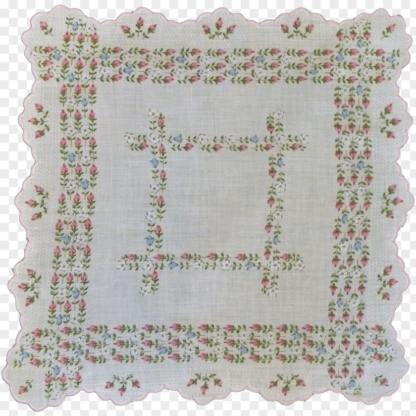 Tablecloth Textile Embroidery Doily Needlework PNG