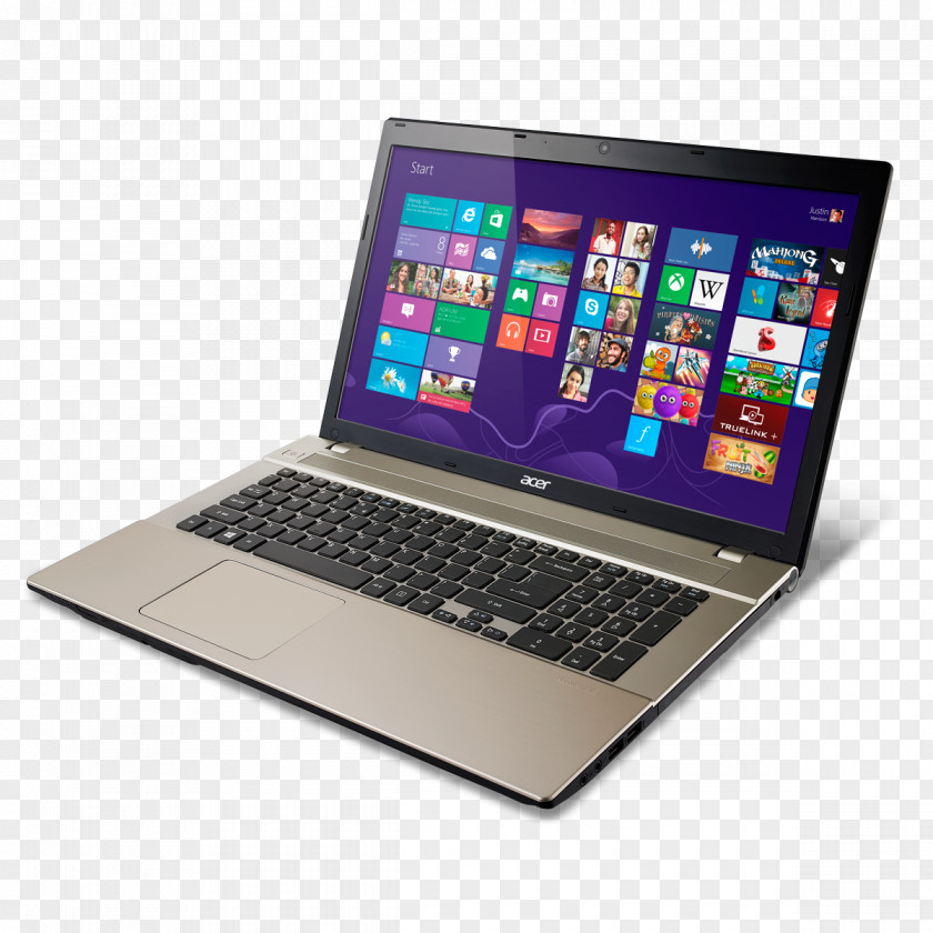 Bigger Zoom Big Laptop Acer Aspire Intel Core I7 Personal Computer PNG
