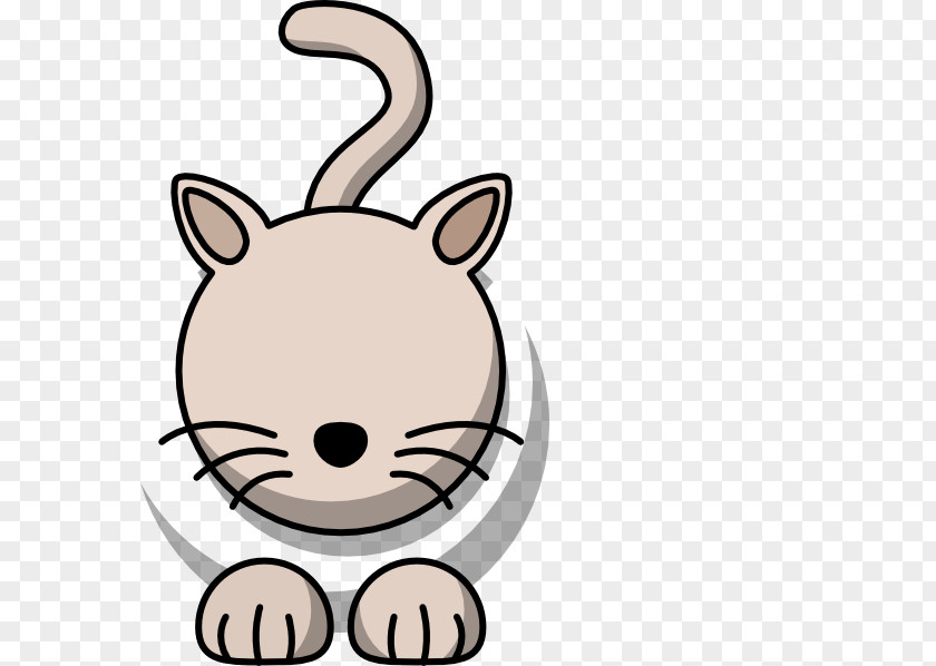 Cat Drawing Cartoon Kitten Clip Art PNG