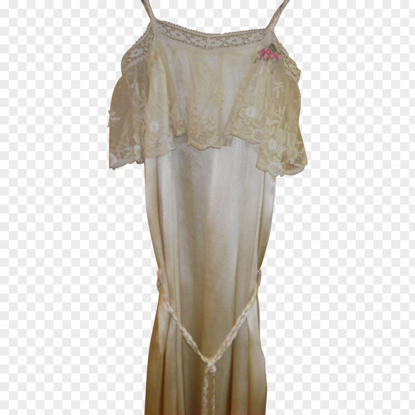 Dress Nightgown Silk Shoulder PNG