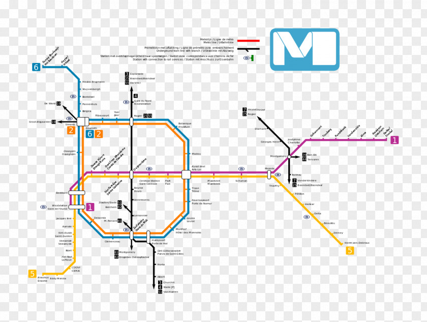 Map Brussels Metro Rapid Transit City Of World PNG