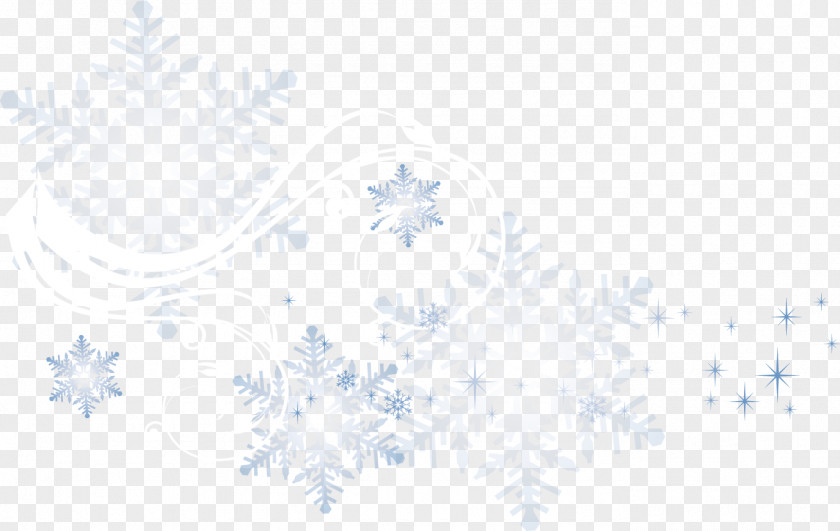 Snow Aoxue Material Snowflake Sky Pattern PNG