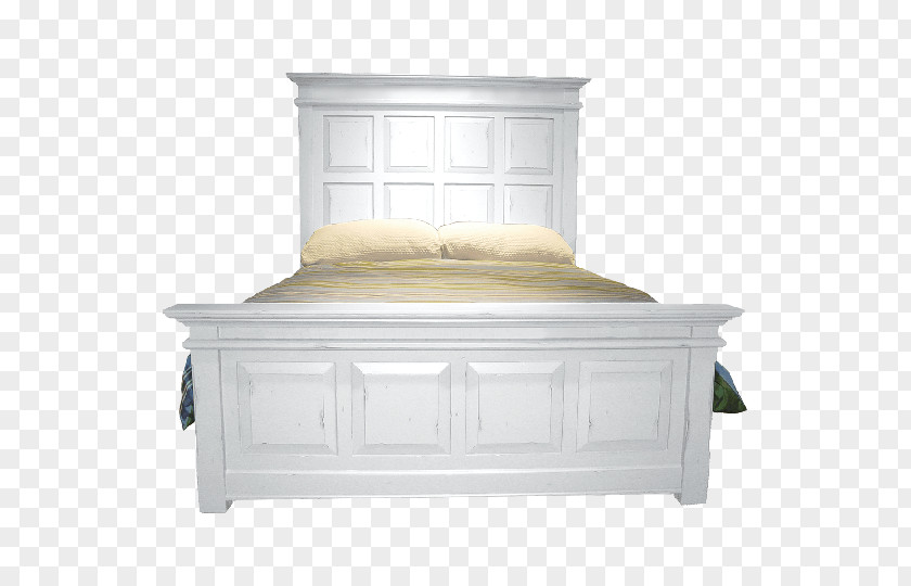 Canopy Bed Frame Platform Bedroom Furniture PNG