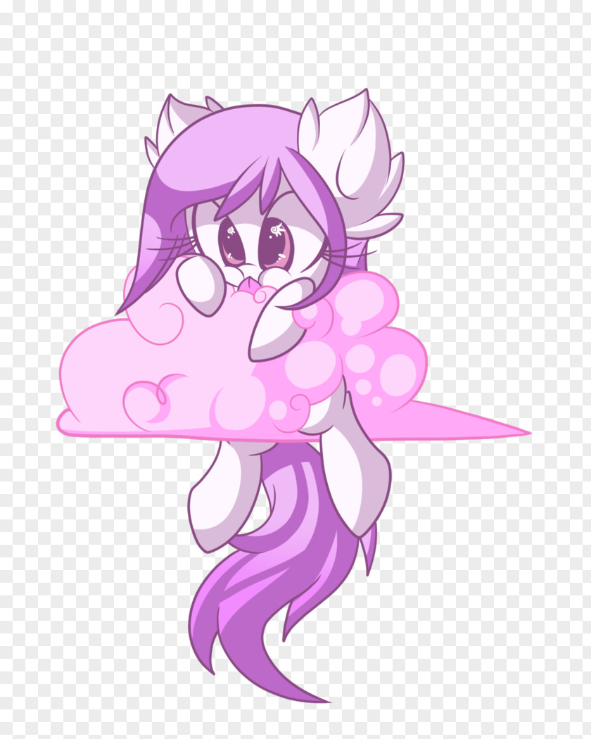 Fairy Horse Clip Art Illustration Pink M PNG