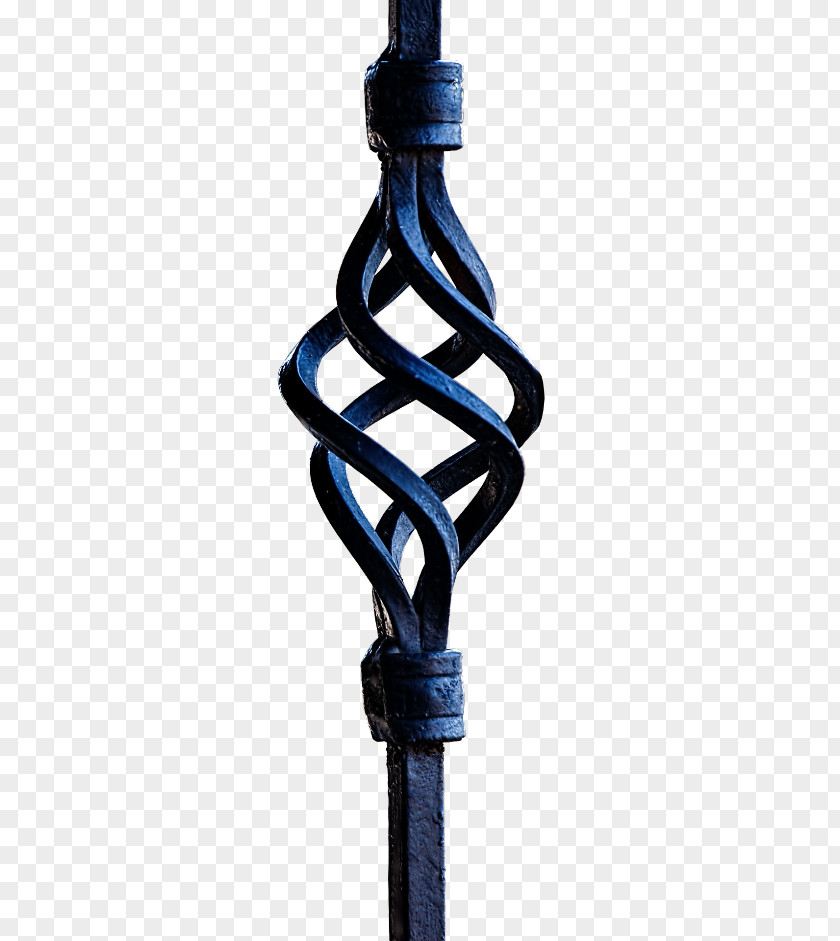 Iron Wrought Fence Ornament Guard Rail PNG