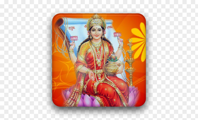 Lakshmi Devi Goddess Wealth Deity PNG
