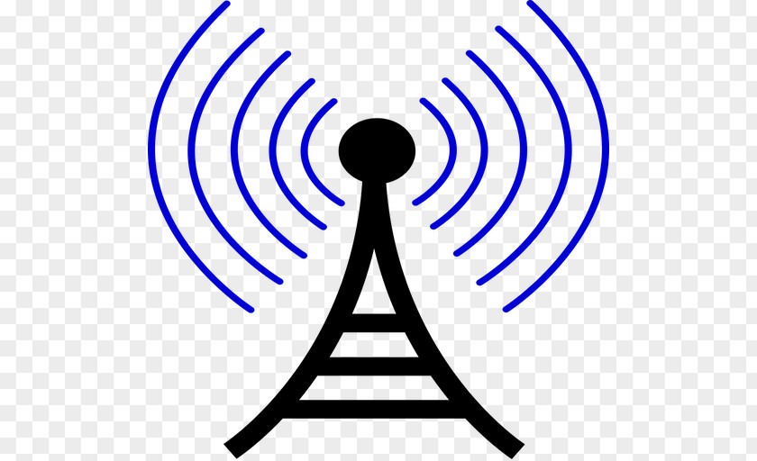 Radio Telecommunications Tower Cell Site Broadcasting Antenna PNG