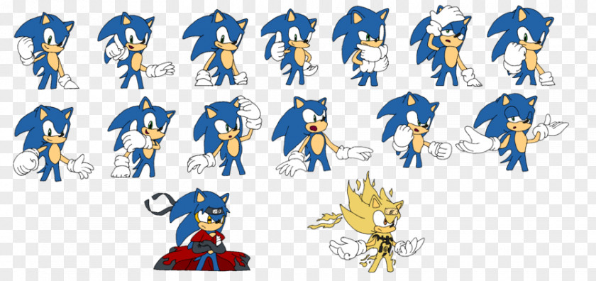 Sonic The Hedgehog Shadow Sprite Heroes Wii PNG