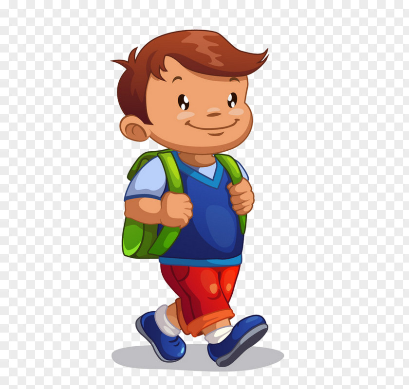 Student Cartoon School Child PNG