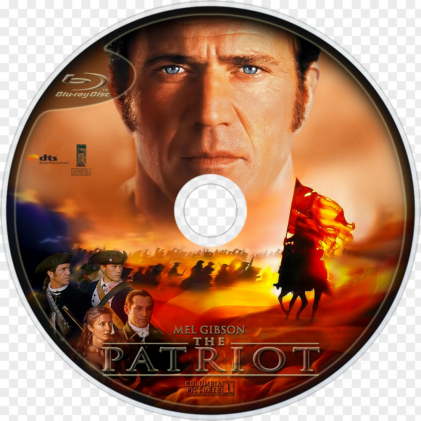 The Patriot Mel Gibson Film Poster DVD PNG