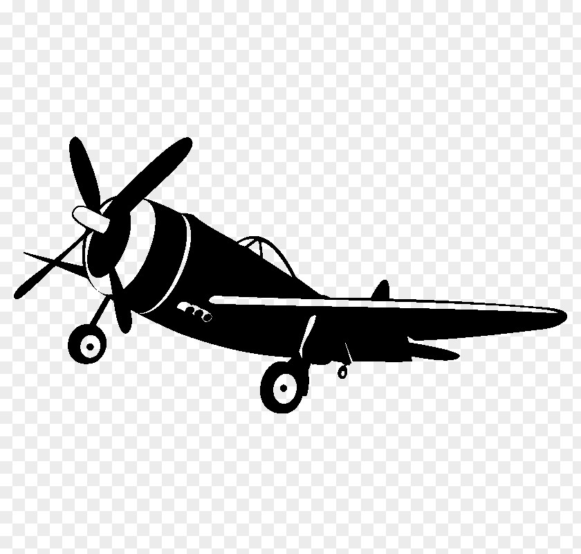 Airplane Wall Decal Propeller Sticker PNG