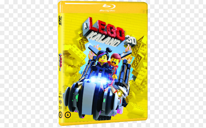 Lego Emmet Blu-ray Disc The Movie 3D Film PNG