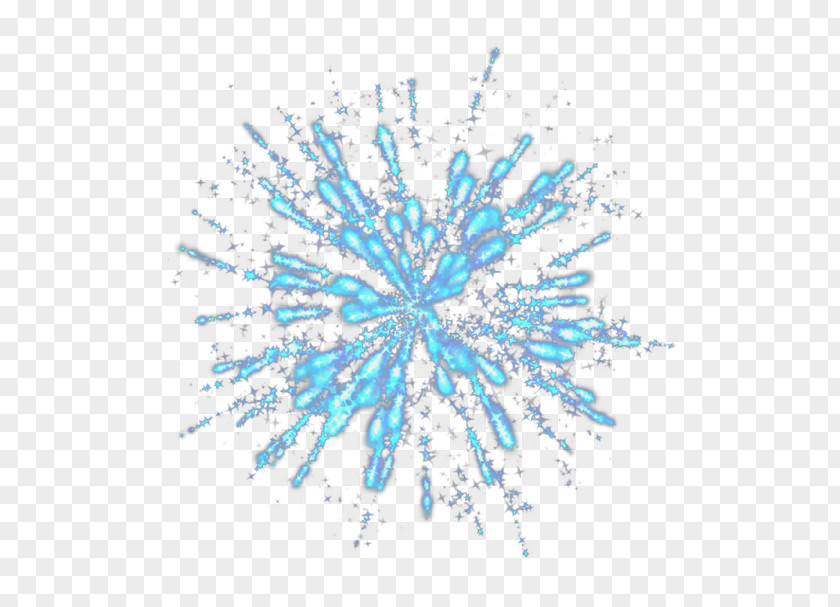 Magic Effect Snowflake Axial Symmetry Point Reflection Crystal PNG