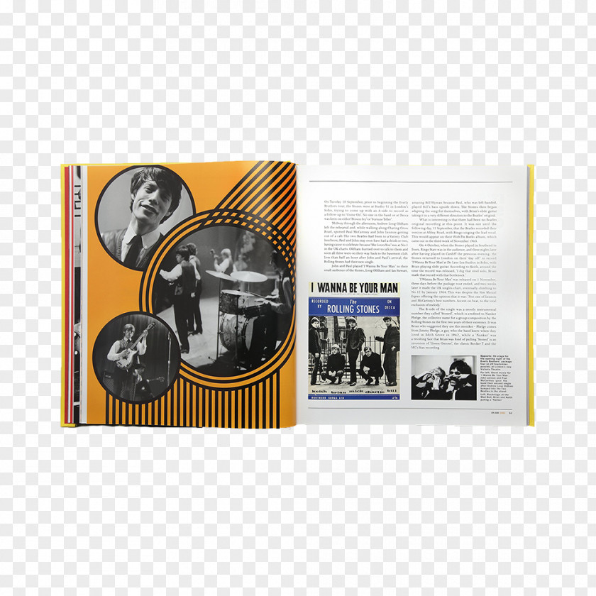 Rolling Stones On Air In The Sixties: TV And Radio History As It Happened Stones: Sixties Phonograph Record PNG