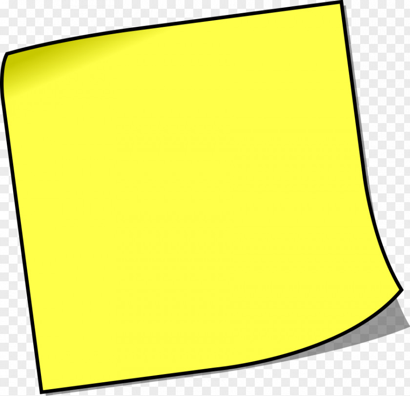Sticky Note Post-it Paper Clip Art PNG