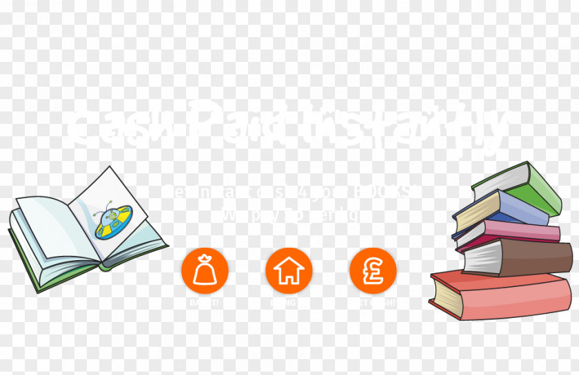 Books Banner Brand Sign Money PNG