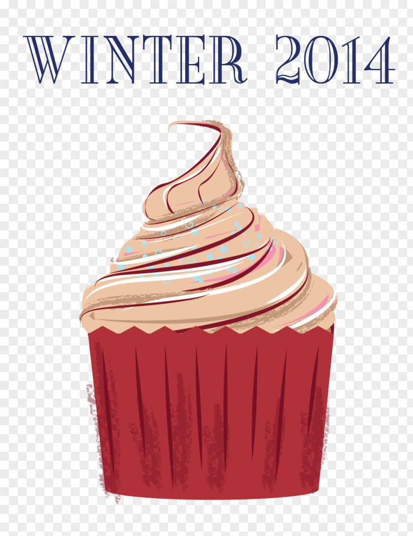 Cupcake Sketch Buttercream PNG