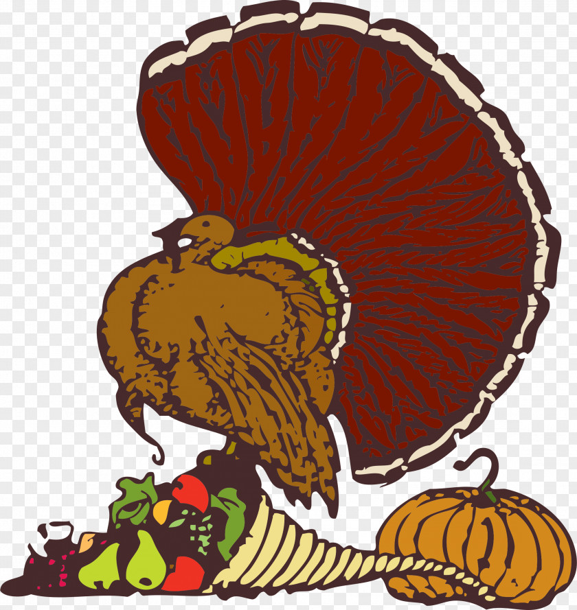 Harvest Thanksgiving Turkeys Free Clip Art PNG