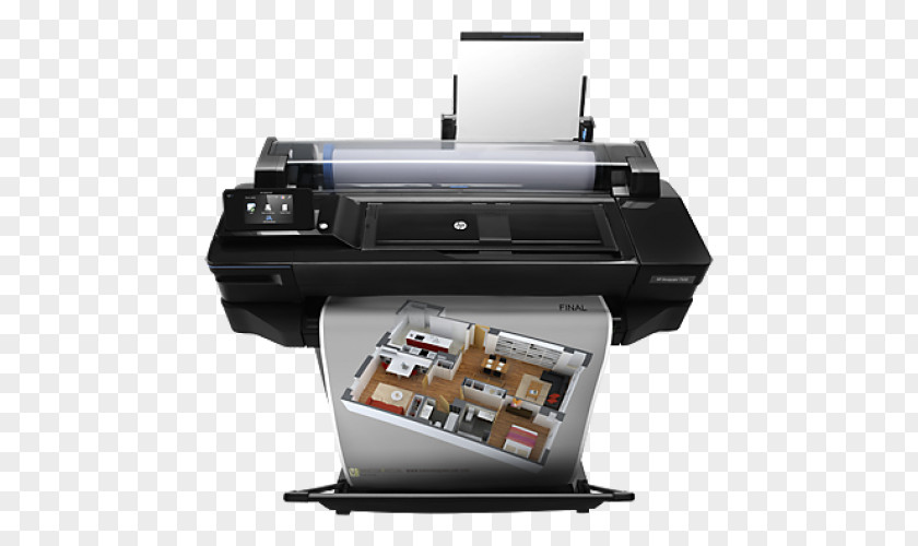 Hewlett-packard Hewlett-Packard HP DesignJet T520 24-in Printer Deskjet PNG