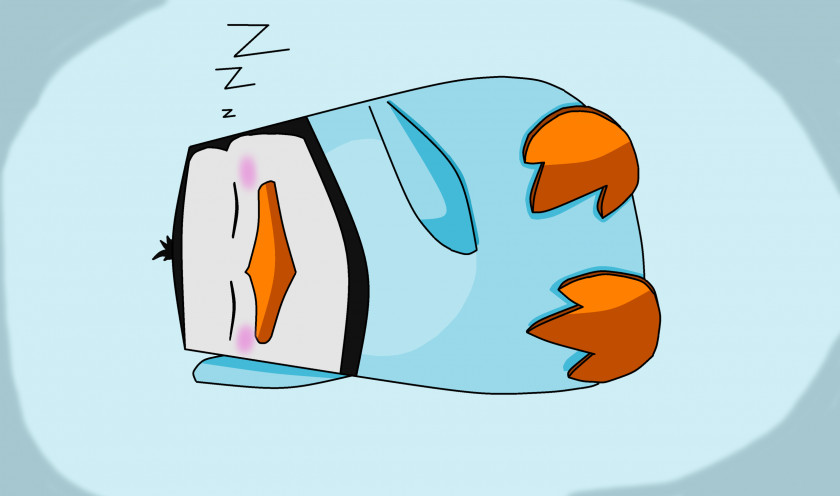 Sleepy Time Cliparts Penguin Sleep Clip Art PNG