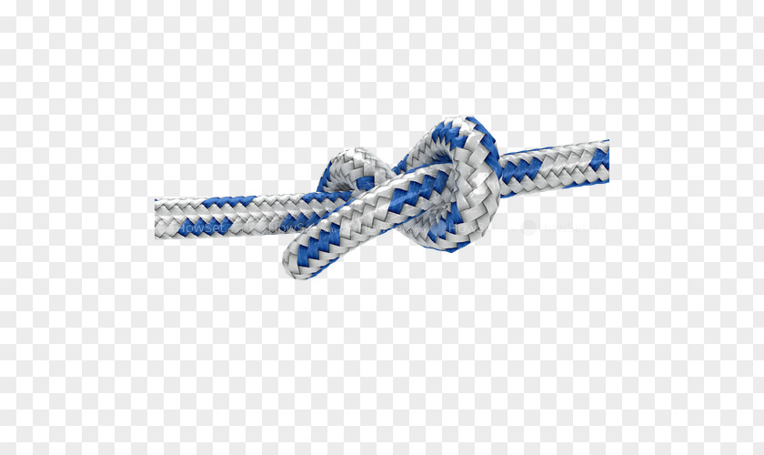 Tie The Knot Rope Cobalt Blue Body Jewellery PNG