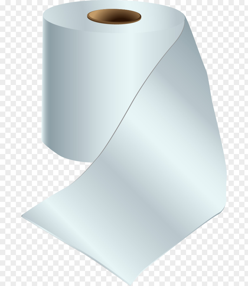 A Roll Of Toilet Paper Vector Material PNG
