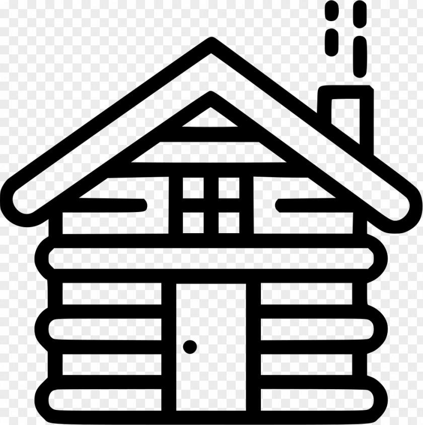 Building Log Cabin PNG